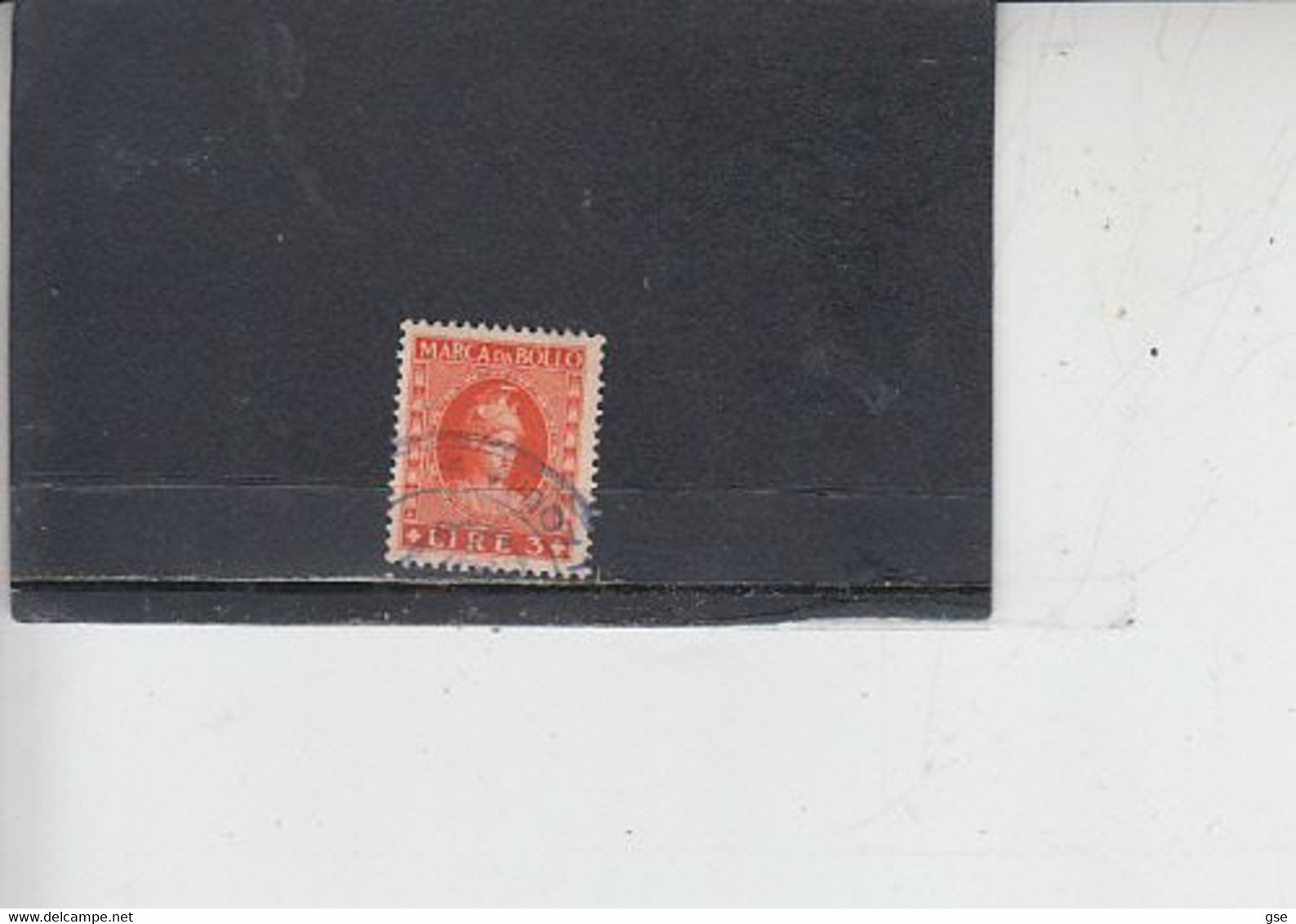 ITALIA 1946-  Unificato  168 Ruota  -  3 Lire - Revenue Stamps