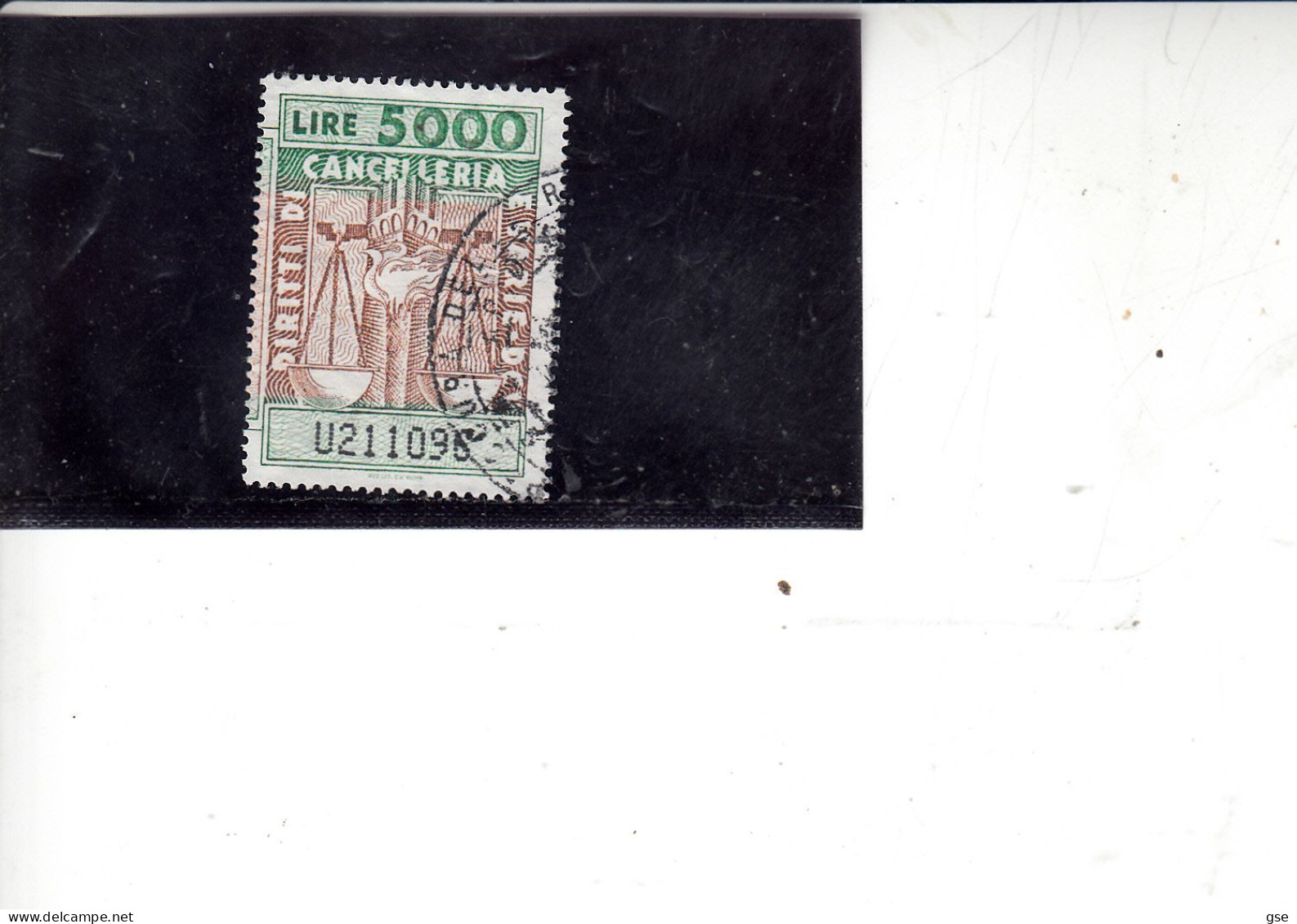 ITALIA  1980 - Unificato 10° - Diritti Di Cancelleria - Revenue Stamps