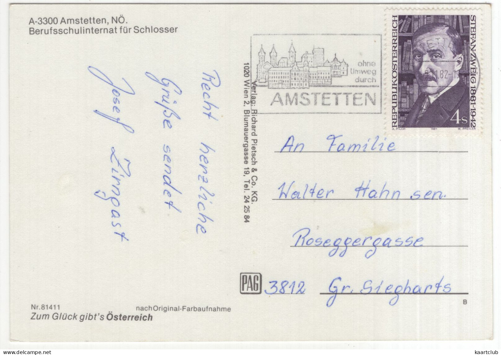 Amstetten, N.Ö. - Berufsschulinternat Für Schlosser - 'Handelskammer Niederösterreich' - (Österreich/Austria) - Amstetten