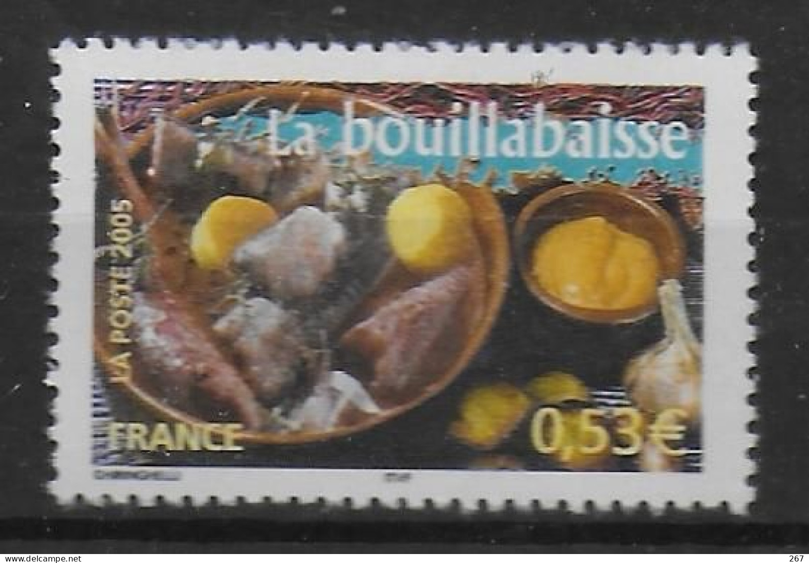 FRANCE N° 3771 * *  La Bouillabaisse - Alimentation