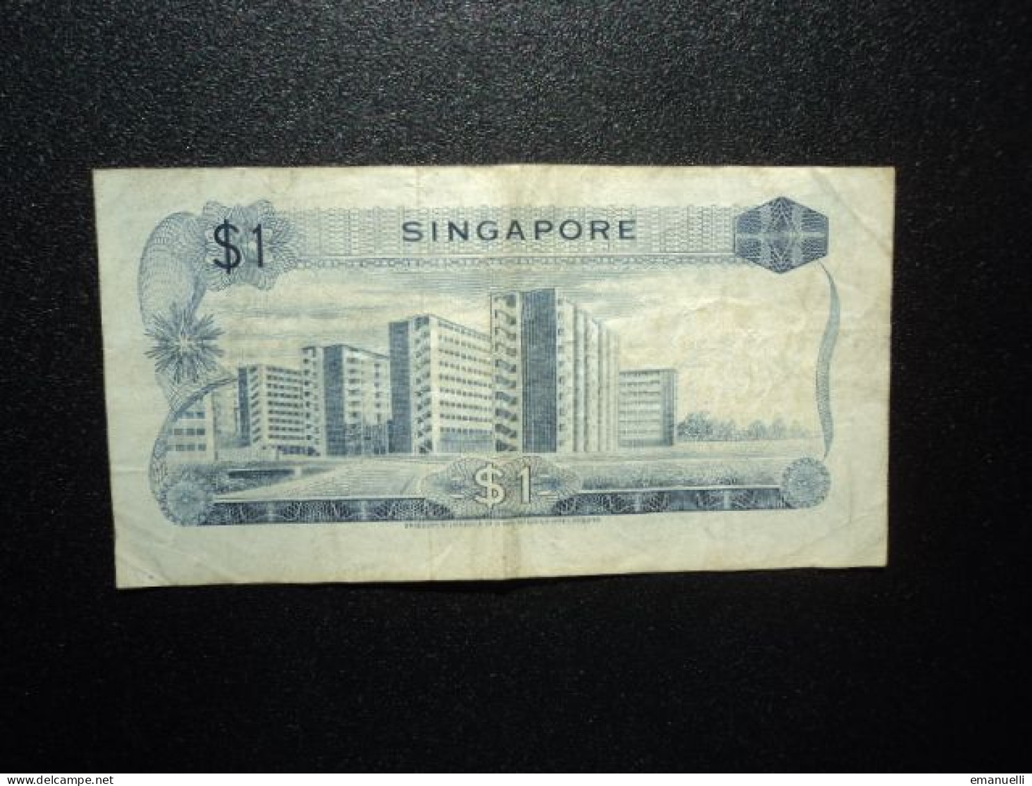 SINGAPOUR : 1 DOLLAR   ND 1972    P 1d     TTB - Singapore