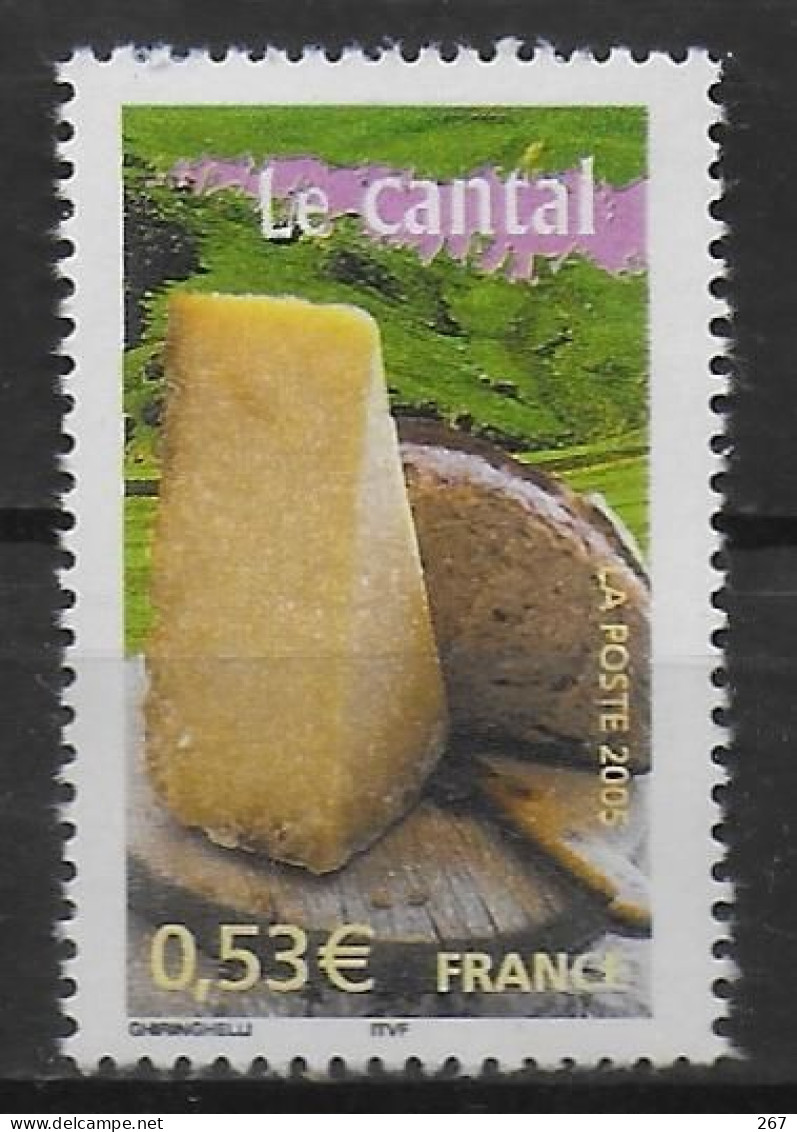 FRANCE N° 3769 * *  Le Cantal Fromage - Alimentation