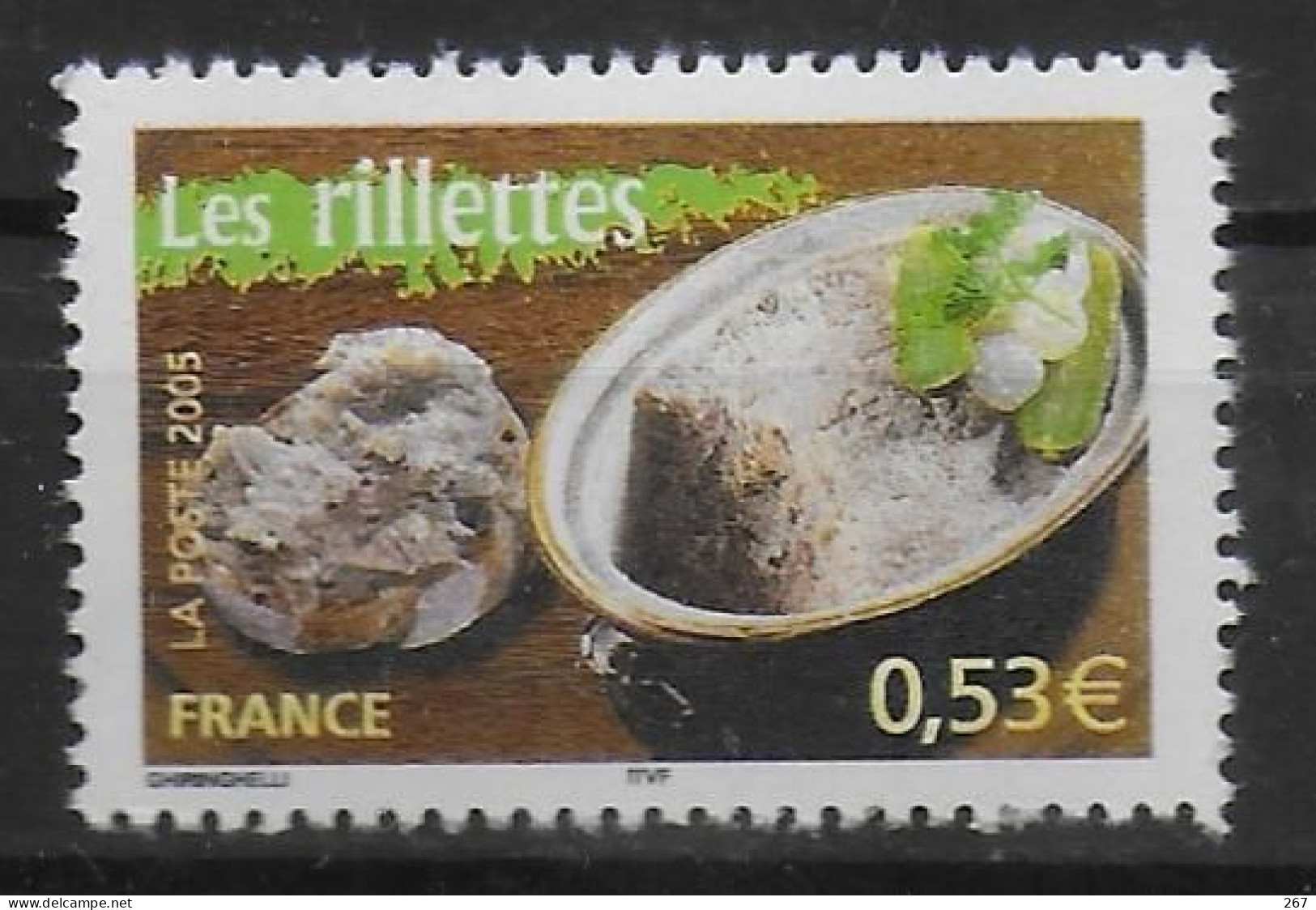 FRANCE N° 3773 * *  Les Rillettes - Alimentation