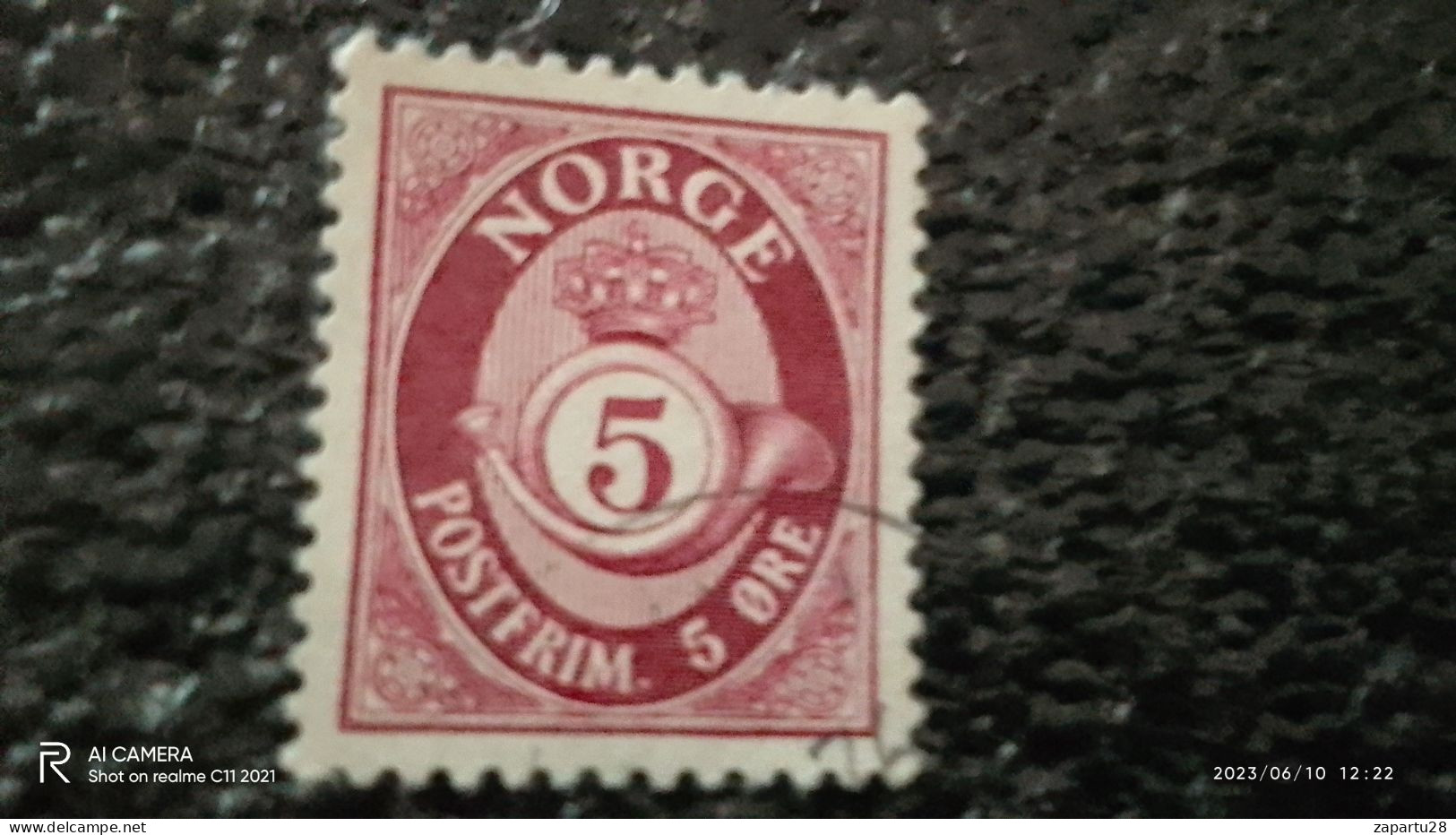 NORVEÇ-1920-40        5ÖRE     USED - Oblitérés