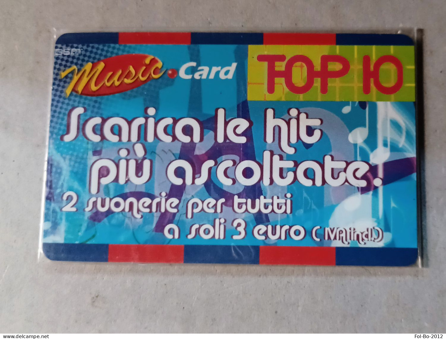 Music Card Top 10 Tim.pin Integro 30.06.05.RARA - Musique