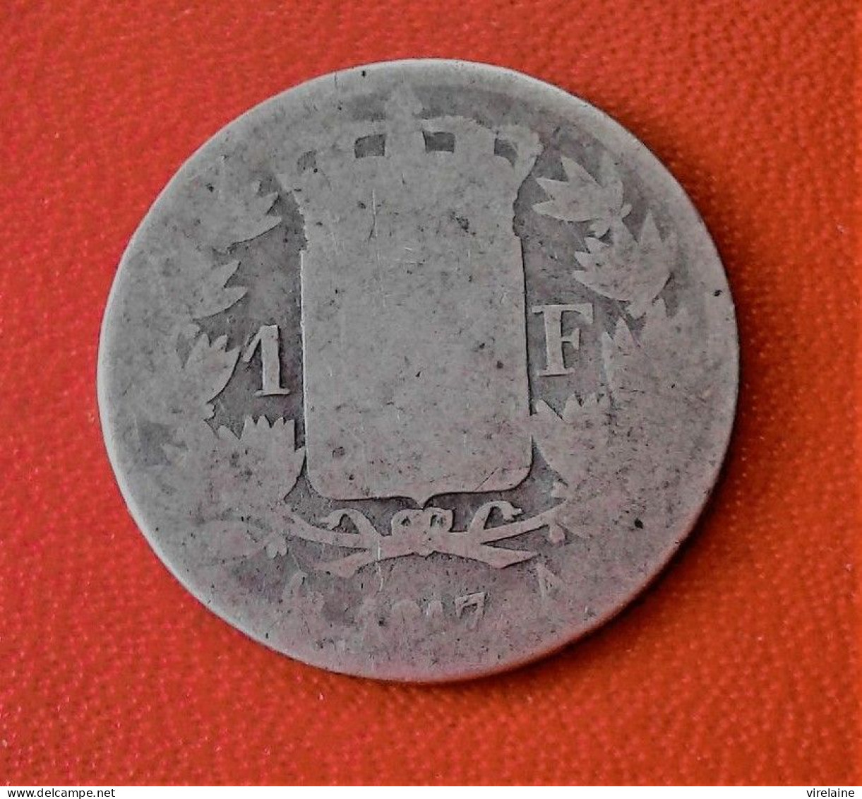 FRANCE :1 Franc Louis XVIII 1817 A   Rare - 1 Franc