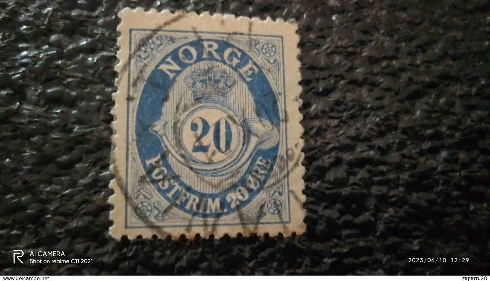 NORVEÇ-1920-40        20ÖRE     USED - Oblitérés