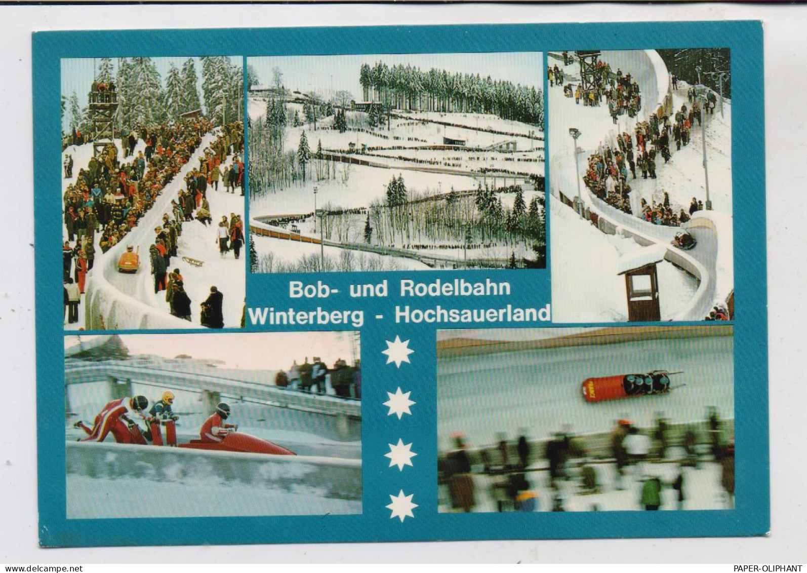 WINTERSPORT - Winterberg, Bob- Und Rodelbahn - Sports D'hiver