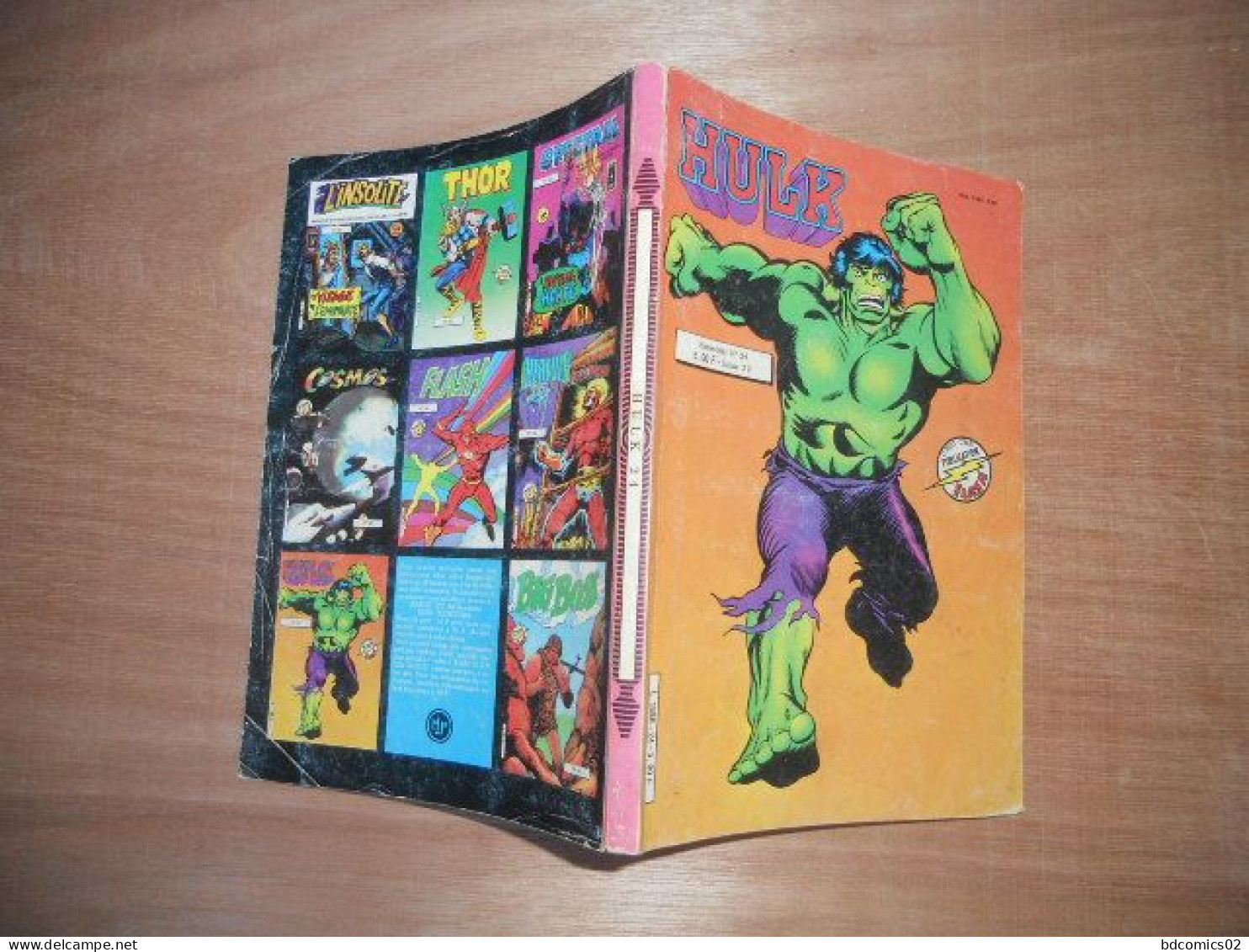 Hulk  Aredit  N° 24 L'incroyable Hulk De  1982 - Hulk