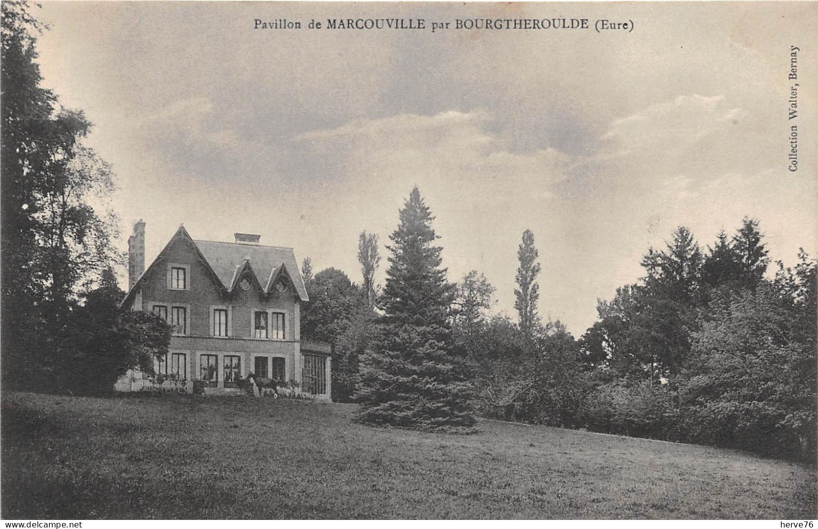 Pavillon De MARCOUVILLE, Par BOURGTHEROULDE - Bourgtheroulde