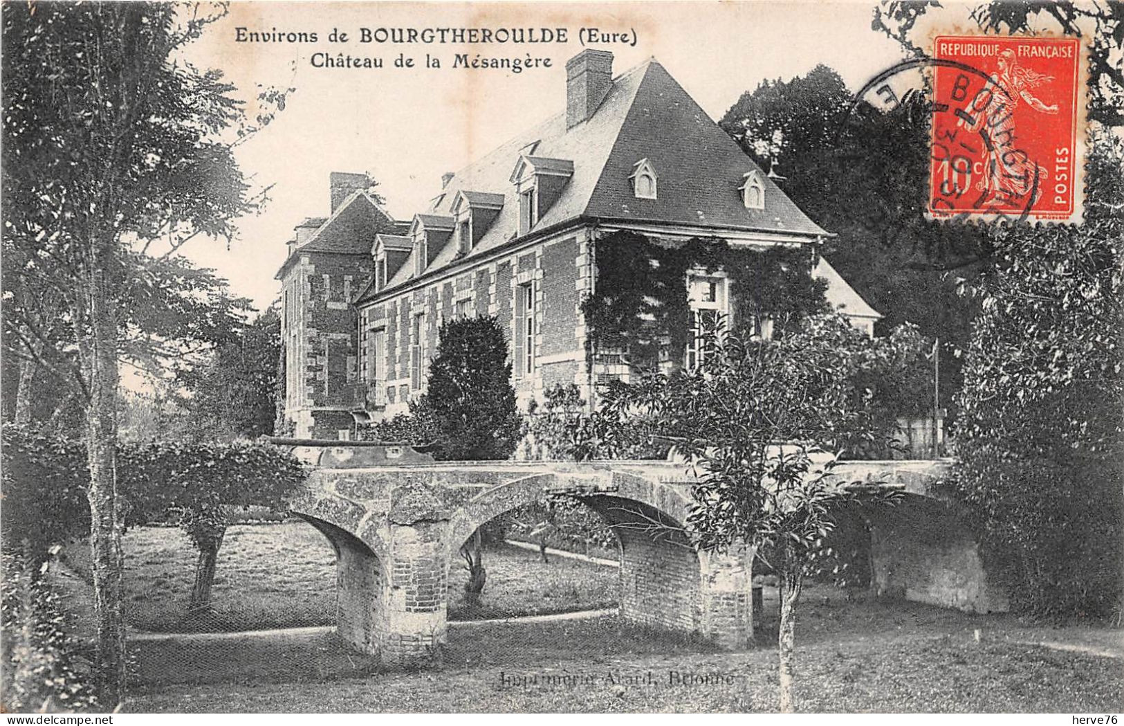 Environs De BOURGTHEROULDE - Château De La Mésangère - Bourgtheroulde