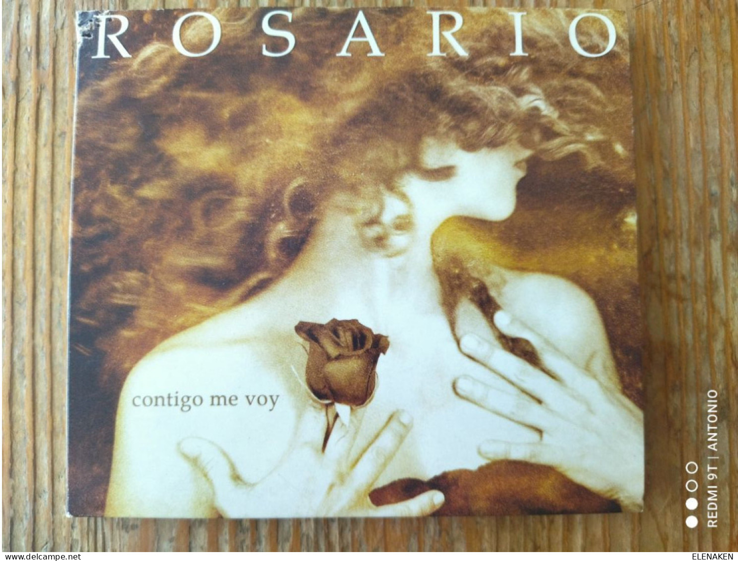CDs De Música: ROSARIO FLORES .CONTIGO ME VOY .CD SONY 2006 NUEVO FLAMENCO POP RUMBAS - SIN APENAS USO, FOTO REAL - Sonstige - Spanische Musik
