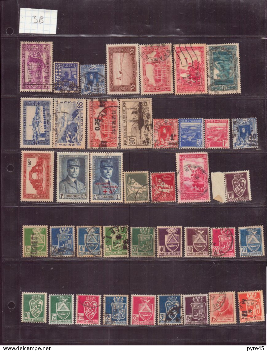 Algérie, 1924/1925-1957, Lot De 229 TP Neufs, Oblitérés, Poste Aérienne, Préo, Taxe - Collections, Lots & Séries