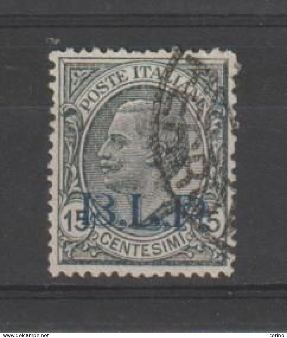 REGNO:  1922/23  B.L.P.  -  15 C. GRIGIO  US. -  SASS. 6 - BM Für Werbepost (BLP)