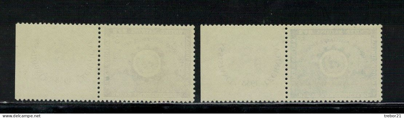 NATIONS UNIES - NEW YORK  _yvert N° 19/ 20 Assistance Aux Pays Sous Développés- BdF - Unused Stamps