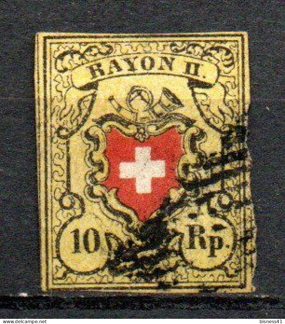Col33 Suisse 1850 N° 15 Oblitéré Cote : 150,00€ - 1843-1852 Kantonalmarken Und Bundesmarken
