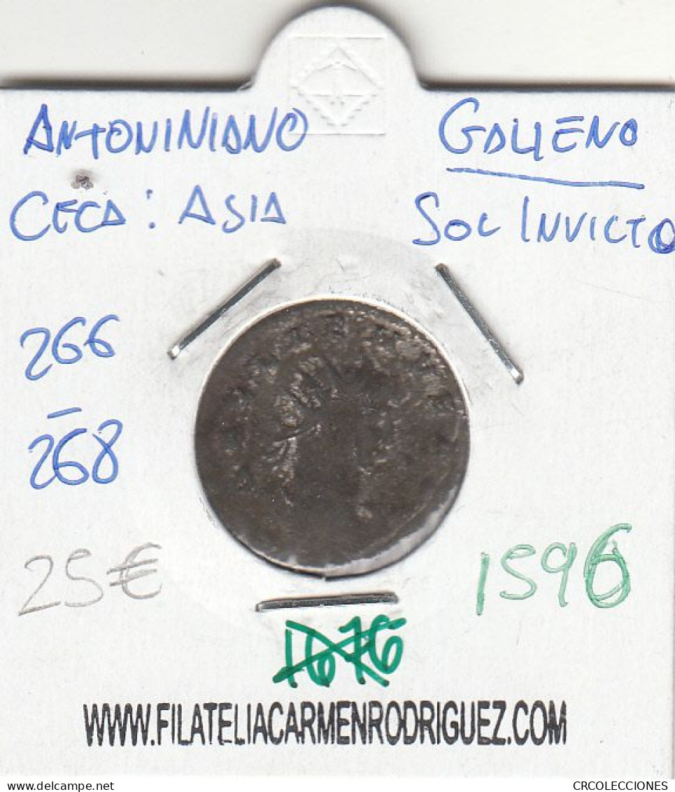 CRE1596 MONEDA ROMANA ANTONINIANO VER DESCRIPCION EN FOTO - Sonstige & Ohne Zuordnung