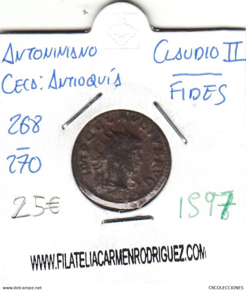 CRE1597 MONEDA ROMANA ANTONINIANO VER DESCRIPCION EN FOTO - Sonstige & Ohne Zuordnung