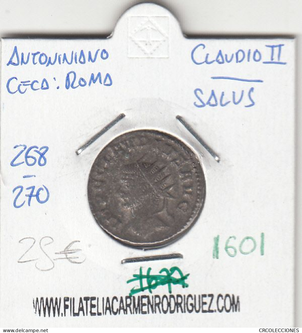 CRE1601 MONEDA ROMANA ANTONINIANO VER DESCRIPCION EN FOTO - Sonstige & Ohne Zuordnung