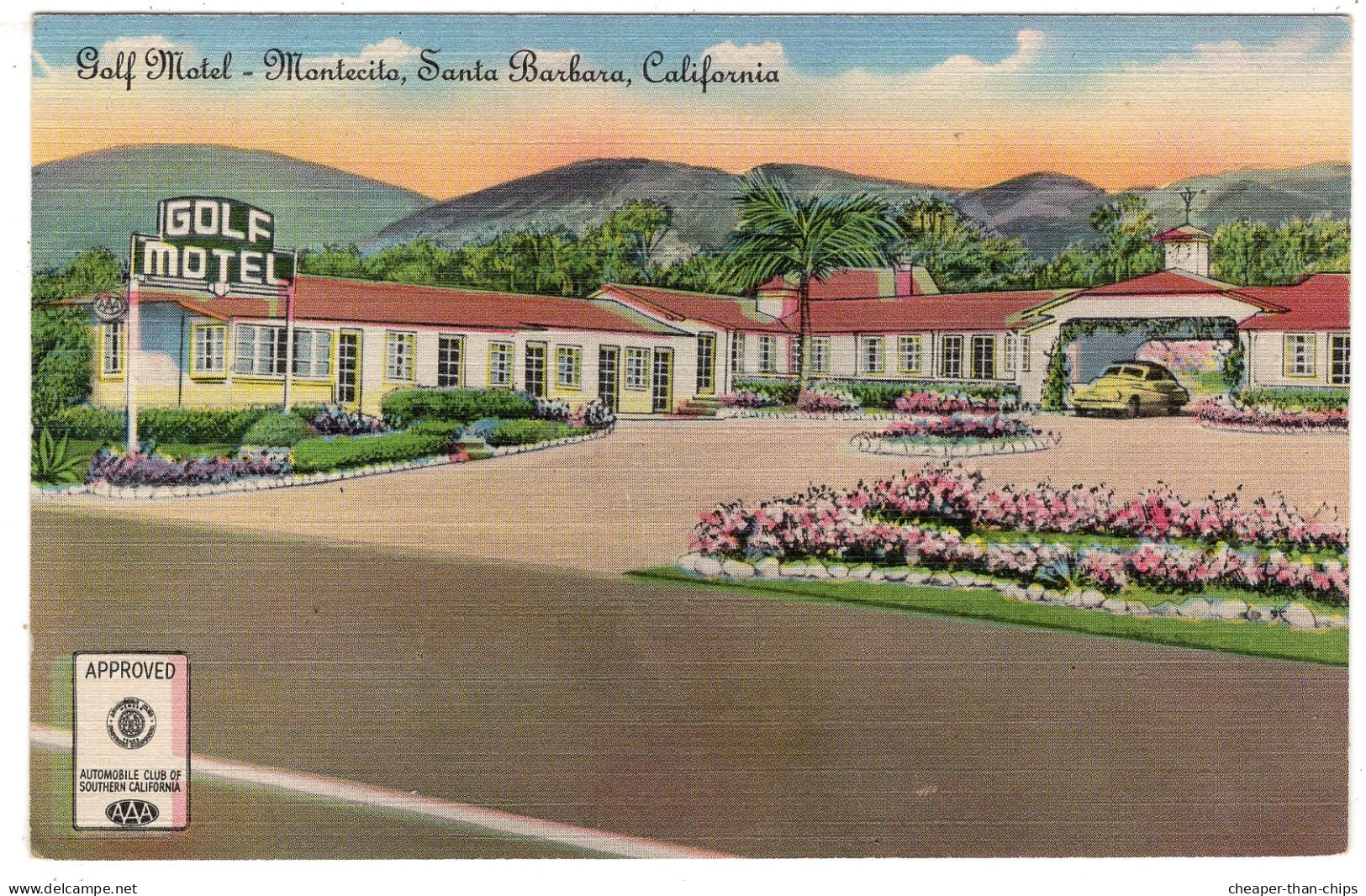 SANTA BARBARA - Golf Hotel, Montecito - "Colourpicture" K 9163 - Santa Barbara