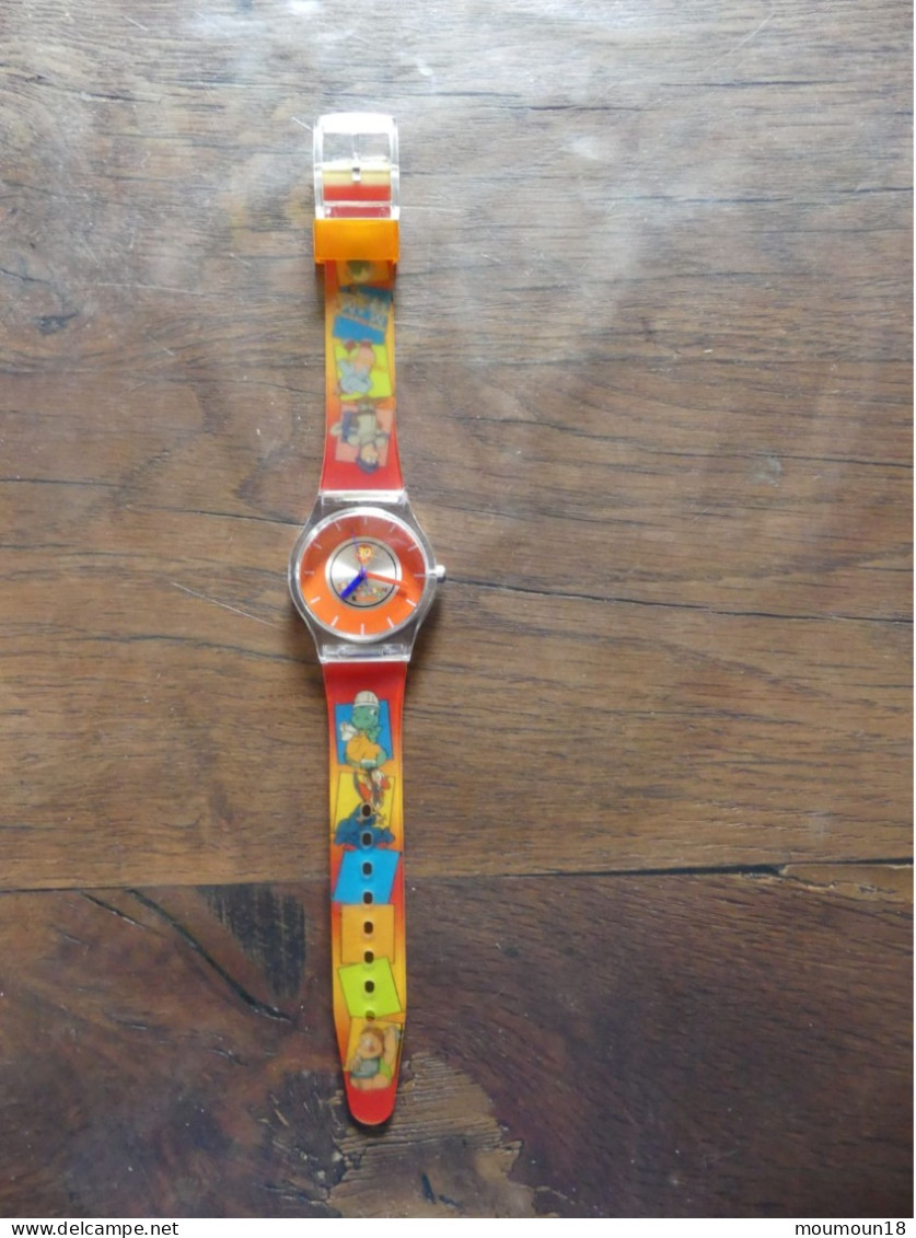 Montre Kinder  Anniversaire 30 Ans 1975-2005, Avec Notice - Relojes Publicitarios