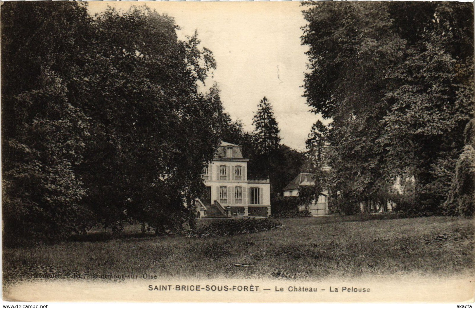 CPA St Brice Le Chateau La Pelouse (1317692) - Saint-Brice-sous-Forêt