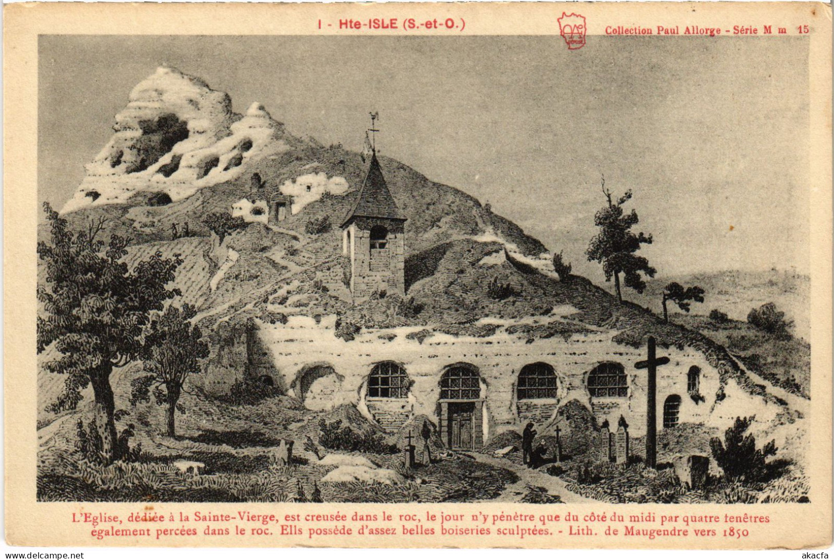 CPA Haute Isle Eglise (1317788) - Haute-Isle