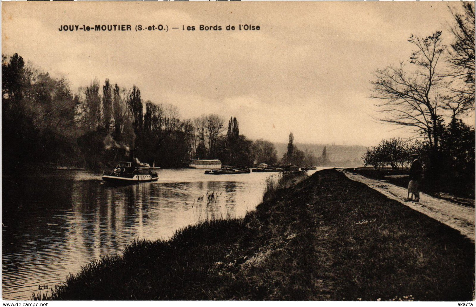 CPA Jouy Le Moutier Les Bords De L'Oise (1317796) - Jouy Le Moutier