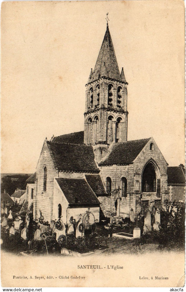 CPA Santeuil Eglise (1317916) - Santeuil