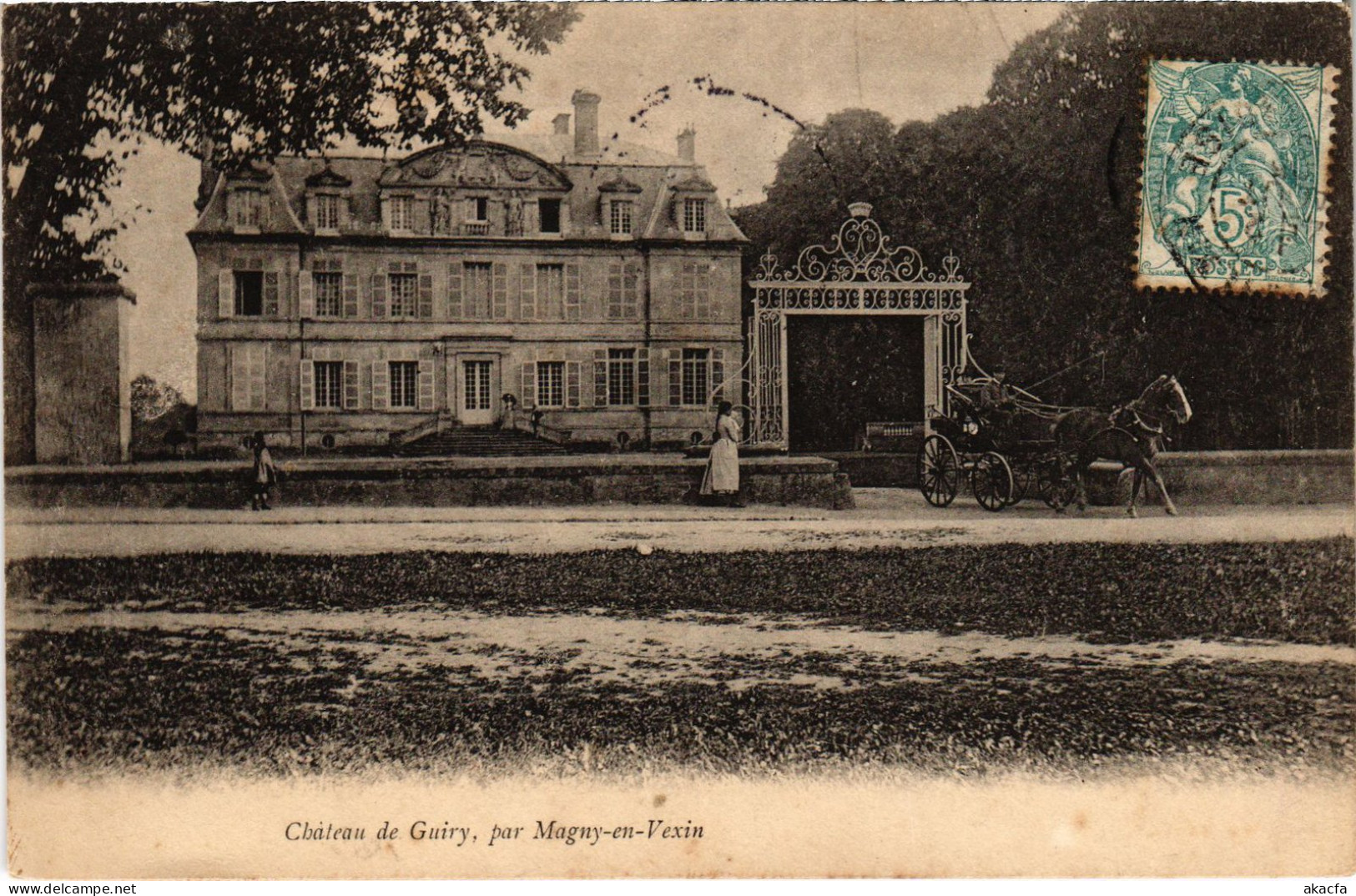 CPA Guiry Chateau (1318181) - Guiry En Vexin