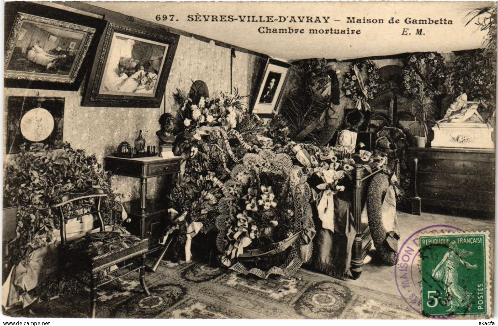 CPA SEVRES VILLE-d'AVRAY - Maison De Gambetta (1323114) - Sevres