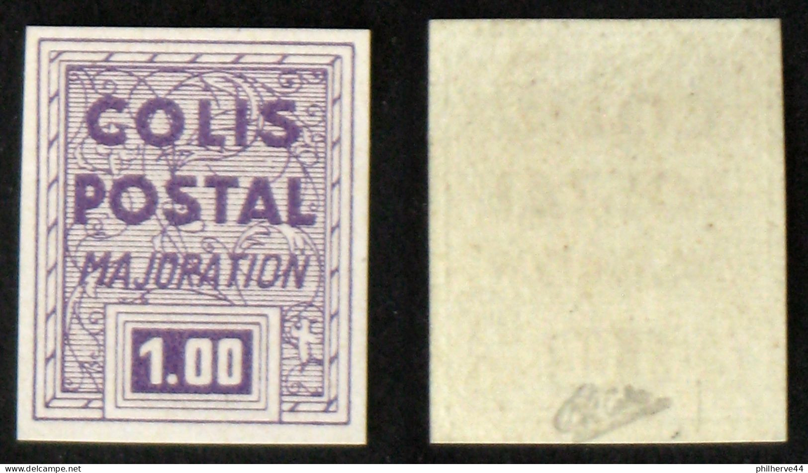 COLIS POSTAUX N° 186-P ND Neuf N** TB Cote 275€ Signé Calves - Mint/Hinged