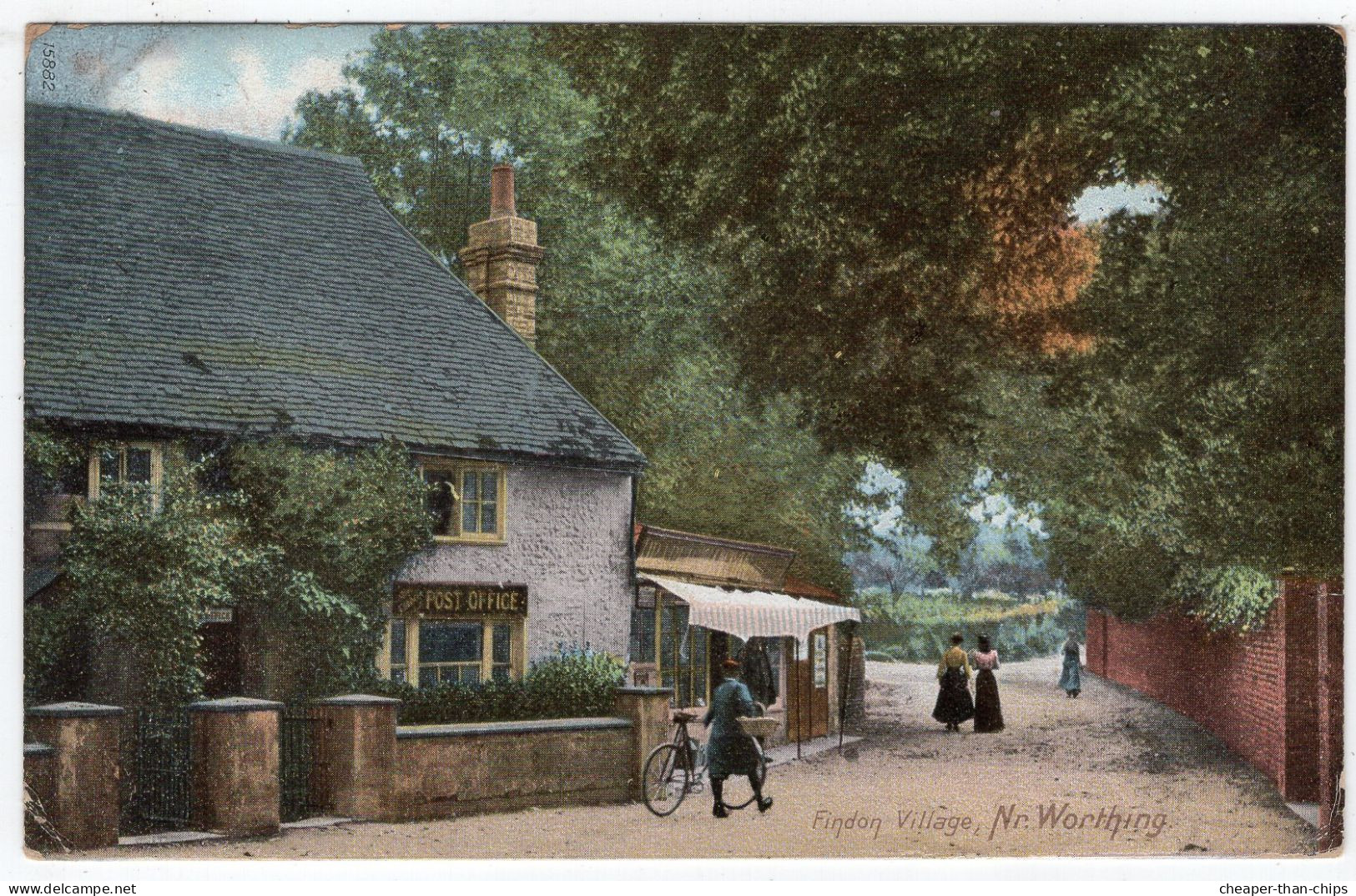 FINDON VILLAGE - Nr. Worthing - Wrench 15882 - Village Post Office - Worthing