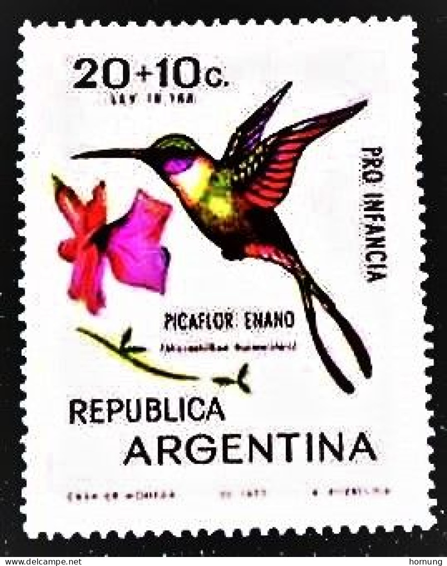 Argentina,1970,Humming Birds , MNH .Michel :1055 - Kolibries