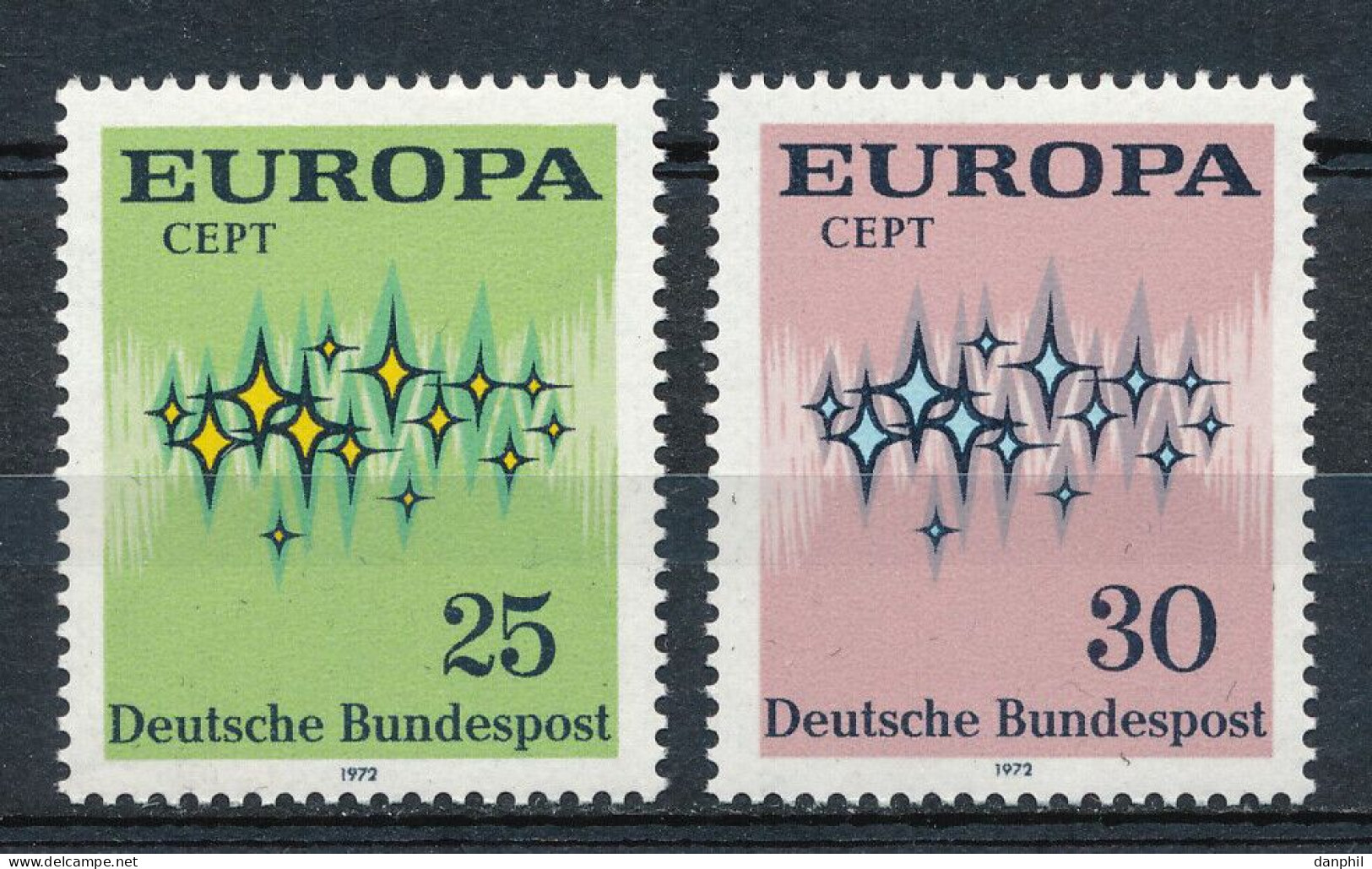Germany 1972 Europa CEPT (**)  Mi 716 -17  M€ 1,50; Y&T 567-68 - € 1,60 - 1972
