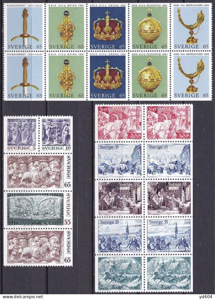 SE360 – SUEDE – SWEDEN – 1971 - FULL YEAR SET – Y&T 681/715 MNH 76 € - Komplette Jahrgänge