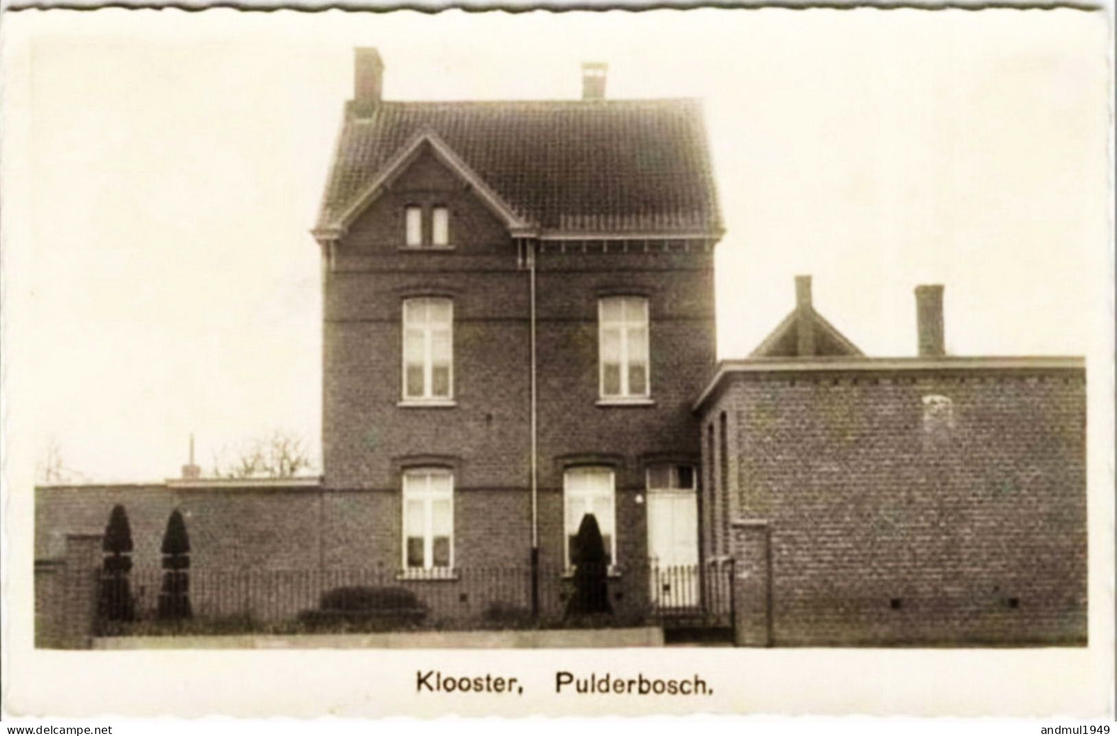 PULDERBOSCH - Klooster - Photo-carte - Zandhoven