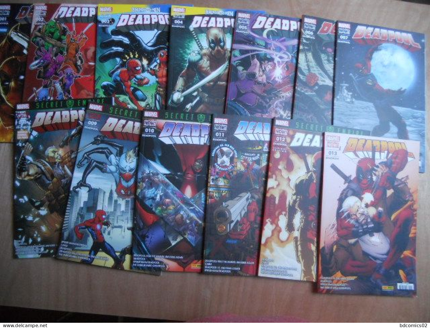 Deadpool 5 -ème Série 2017 Lot De 13 Bd Collection Complète TBE - Paquete De Libros