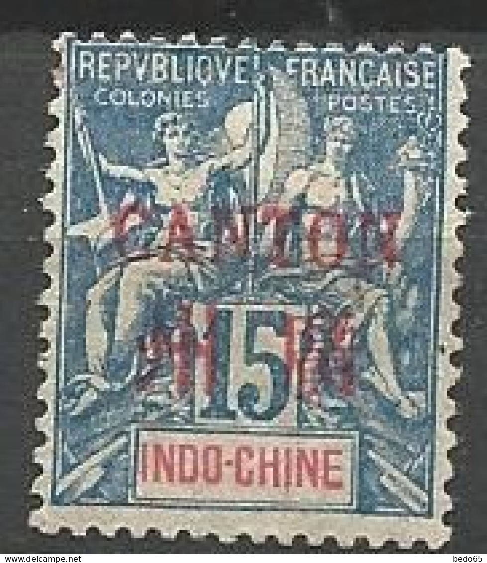 CANTON N° 7 NEUF*  CHARNIERE / Hinge / MH - Unused Stamps