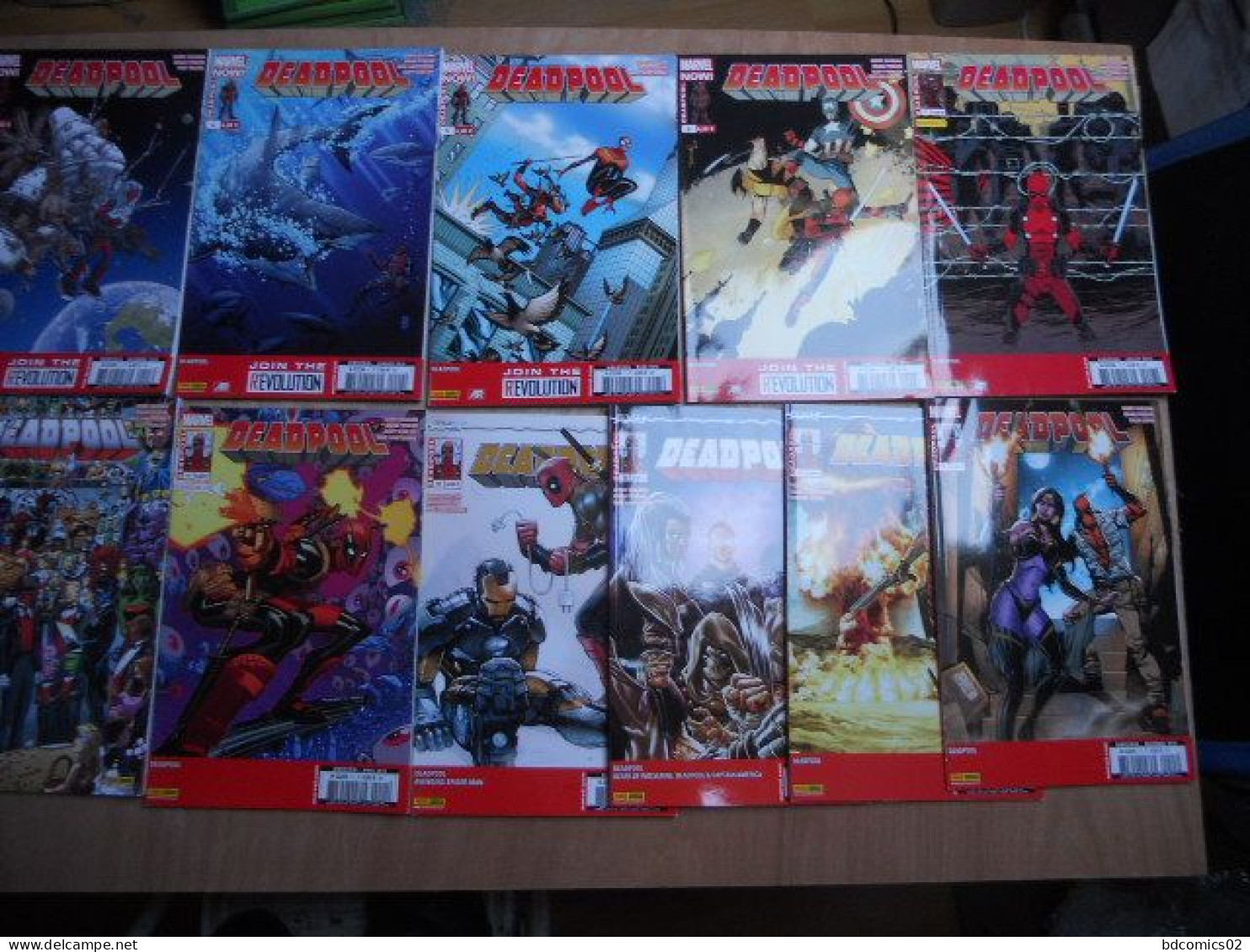 Deadpool Lot De 15 Bd Lot Complet Deadpool (V4) 15/15 TBE - Bücherpakete