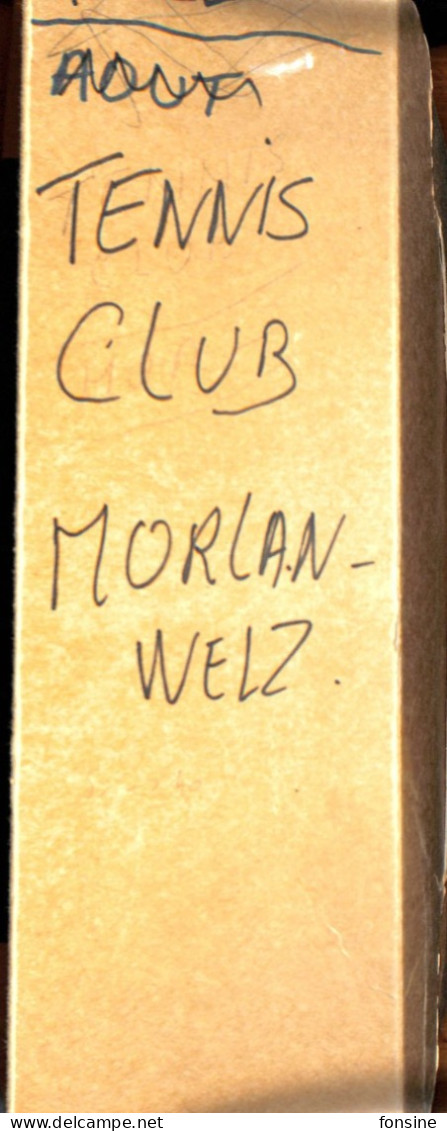 Morlanwelz - Archives Du Tennis Club - Habillement, Souvenirs & Autres