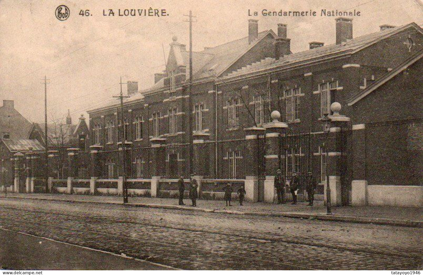 La Louvière La Gendarmerie Nationale Voyagé En 19???? - La Louvière