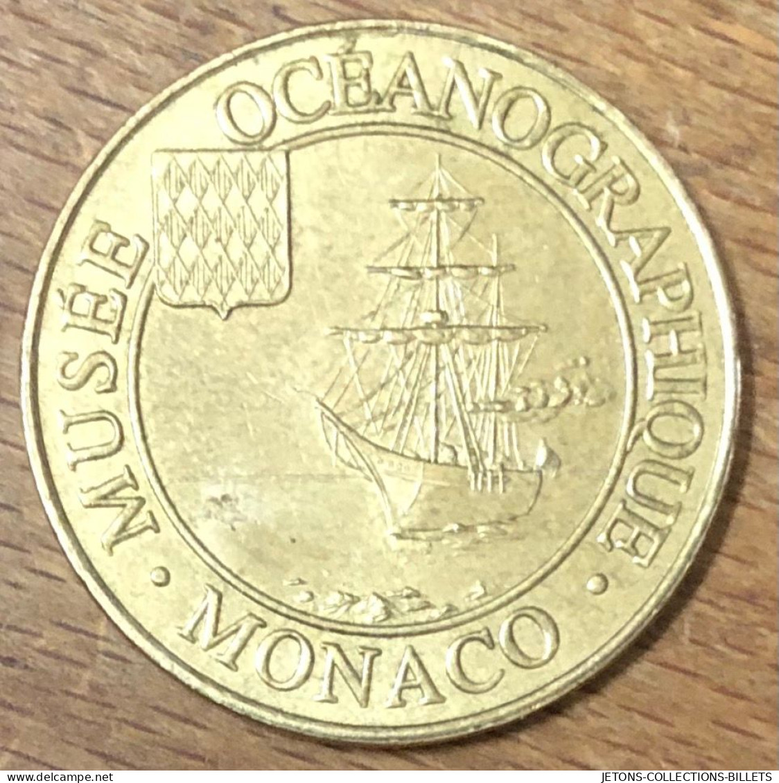 MONACO MUSÉE OCÉANOGRAPHIQUE MDP 2007 MÉDAILLE MONNAIE DE PARIS JETON TOURISTIQUE MEDALS COINS TOKENS - 2007