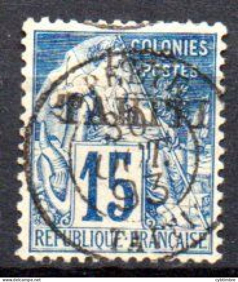 Tahiti: Yvert  24 - Used Stamps