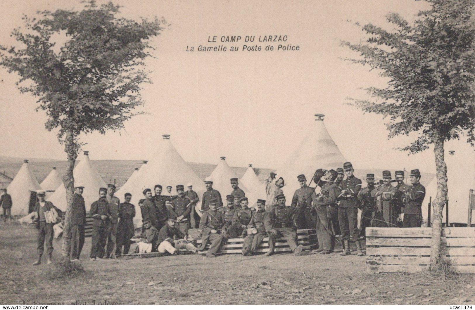 12 / CAMP DU LARZAC / LA GAMELLE AU POSTE DE POLICE - La Cavalerie