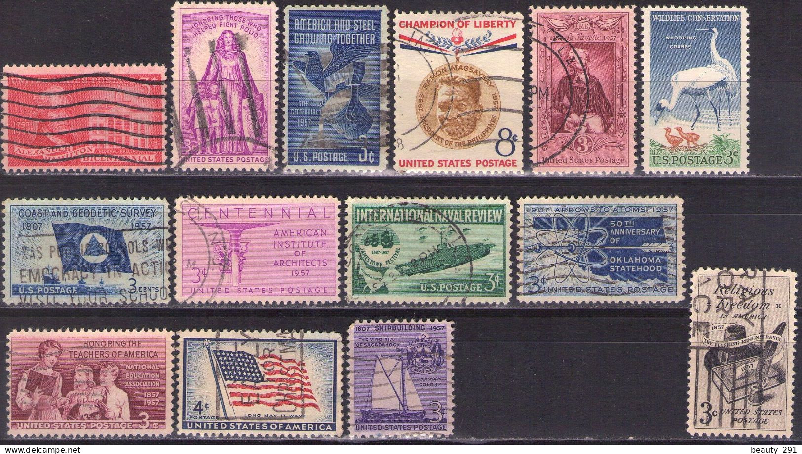 USA 1957 USED - Annate Complete