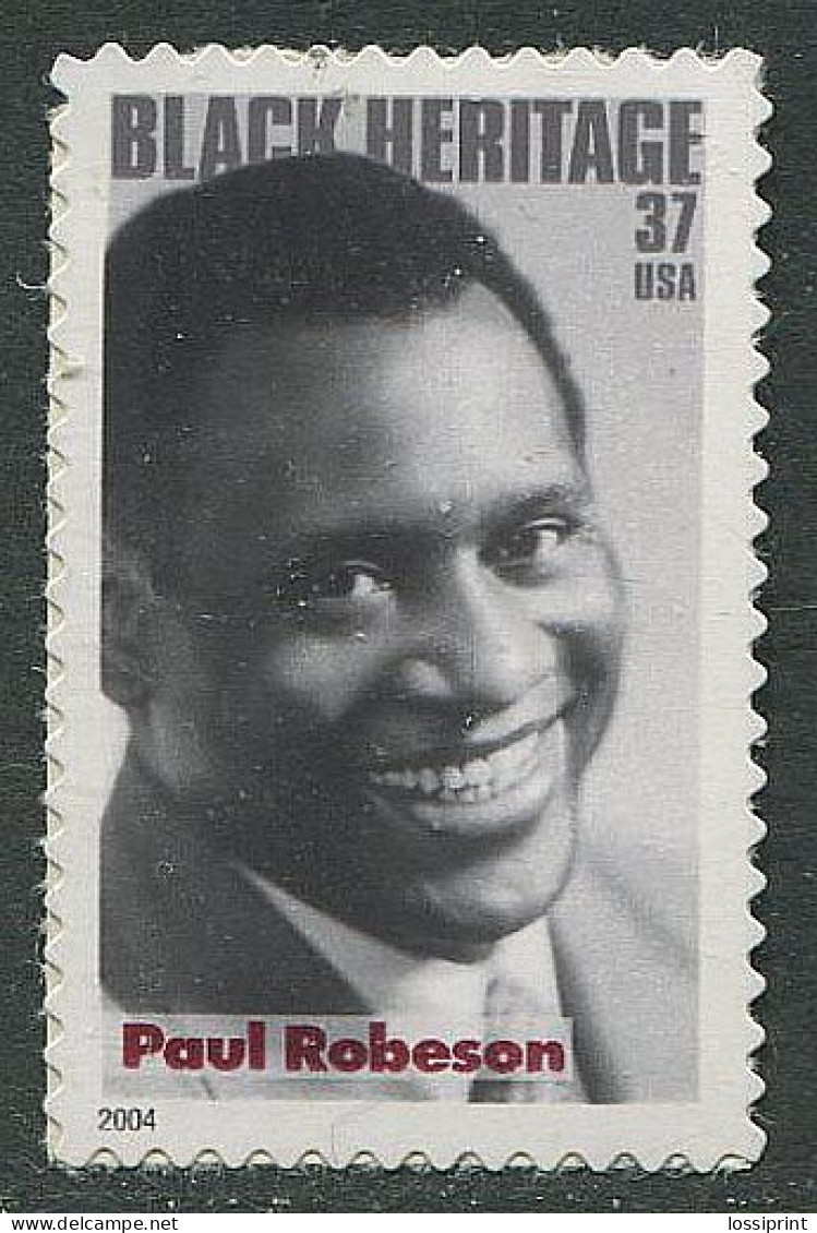 USA:United States:Unused Stamp Paul Robeson, 2004, MNH - Chanteurs