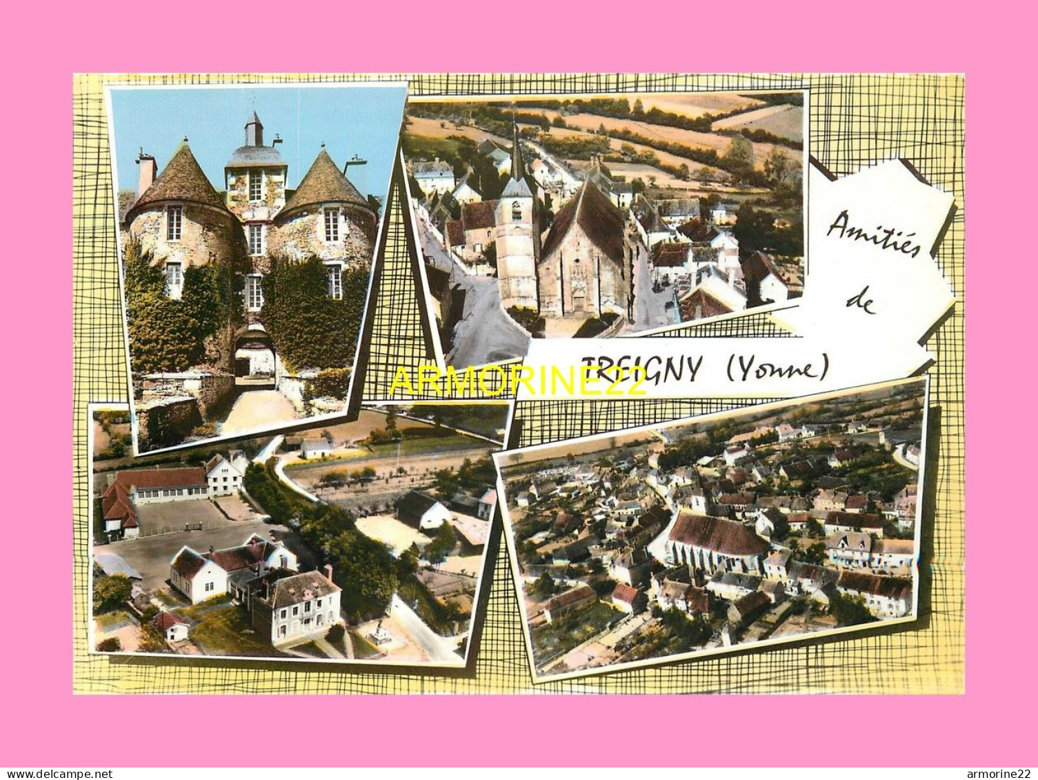 CPSM TREIGNY  Multi-vues - Treigny