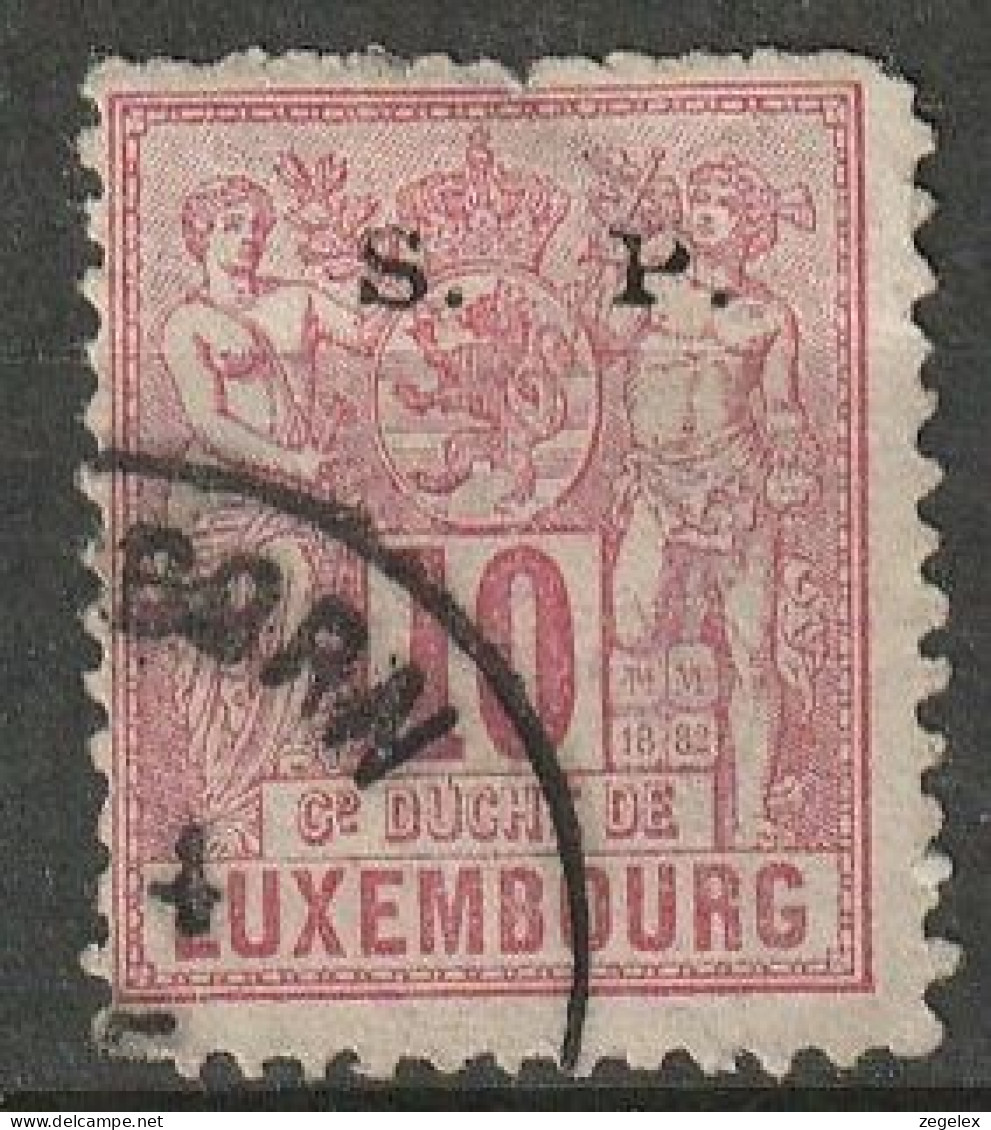 Luxembourg 1882 Dienstmarke 10 Ct. MiNr.39, Yvert 58 - Taxes