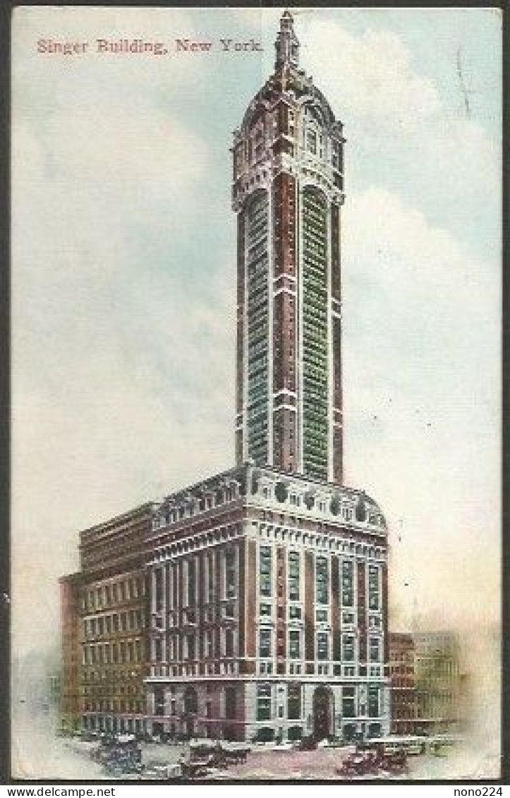 Carte P De 1911 ( New York / Singer Building ) - Chrysler Building